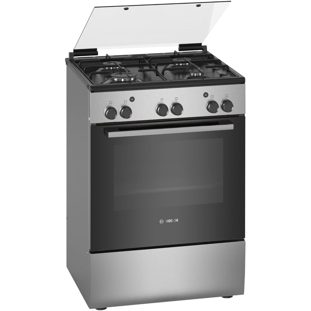 Bosch 4 Gas Burners Freestanding Cooker HGA120B51M