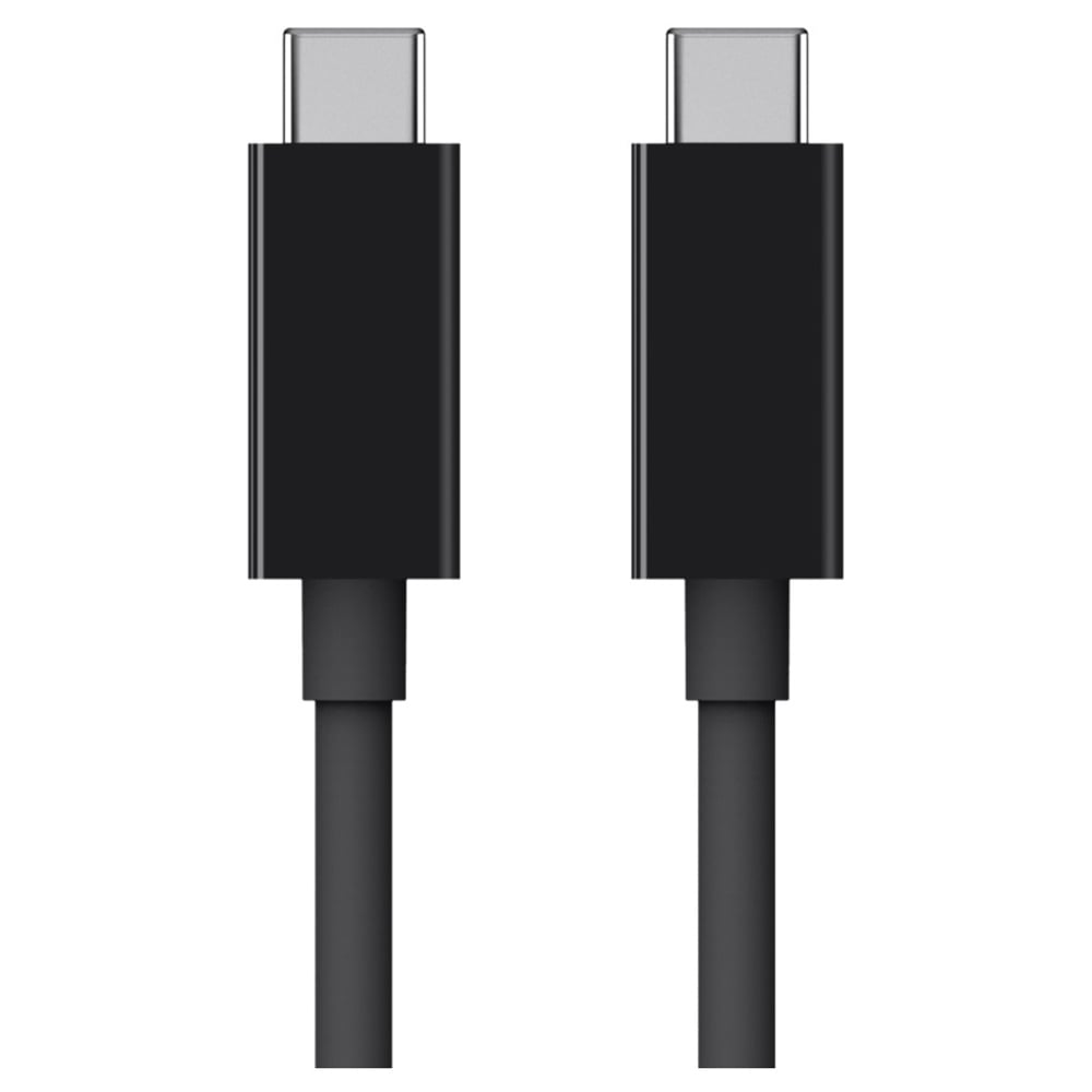 Smart Type C To Type C 60W Fast Charging Cable 1.5M Black