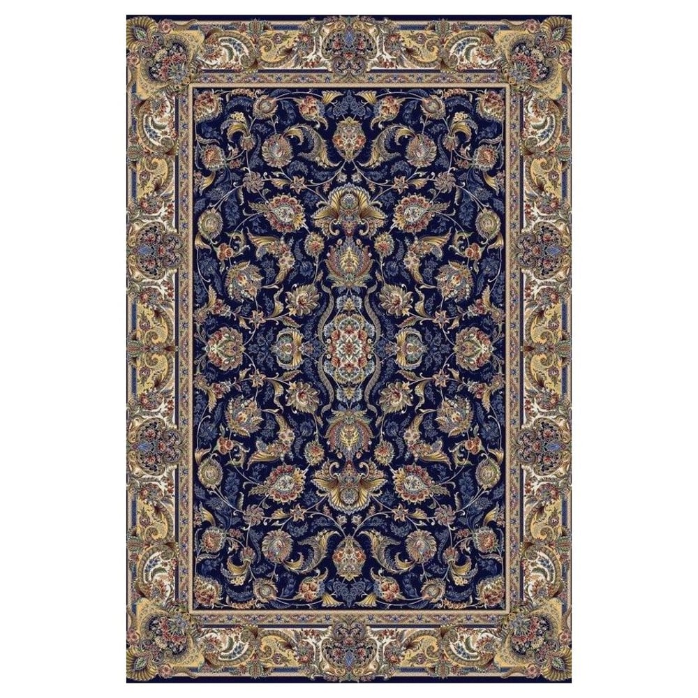 Qum Collection Classic Design Carpet Blue/Beige