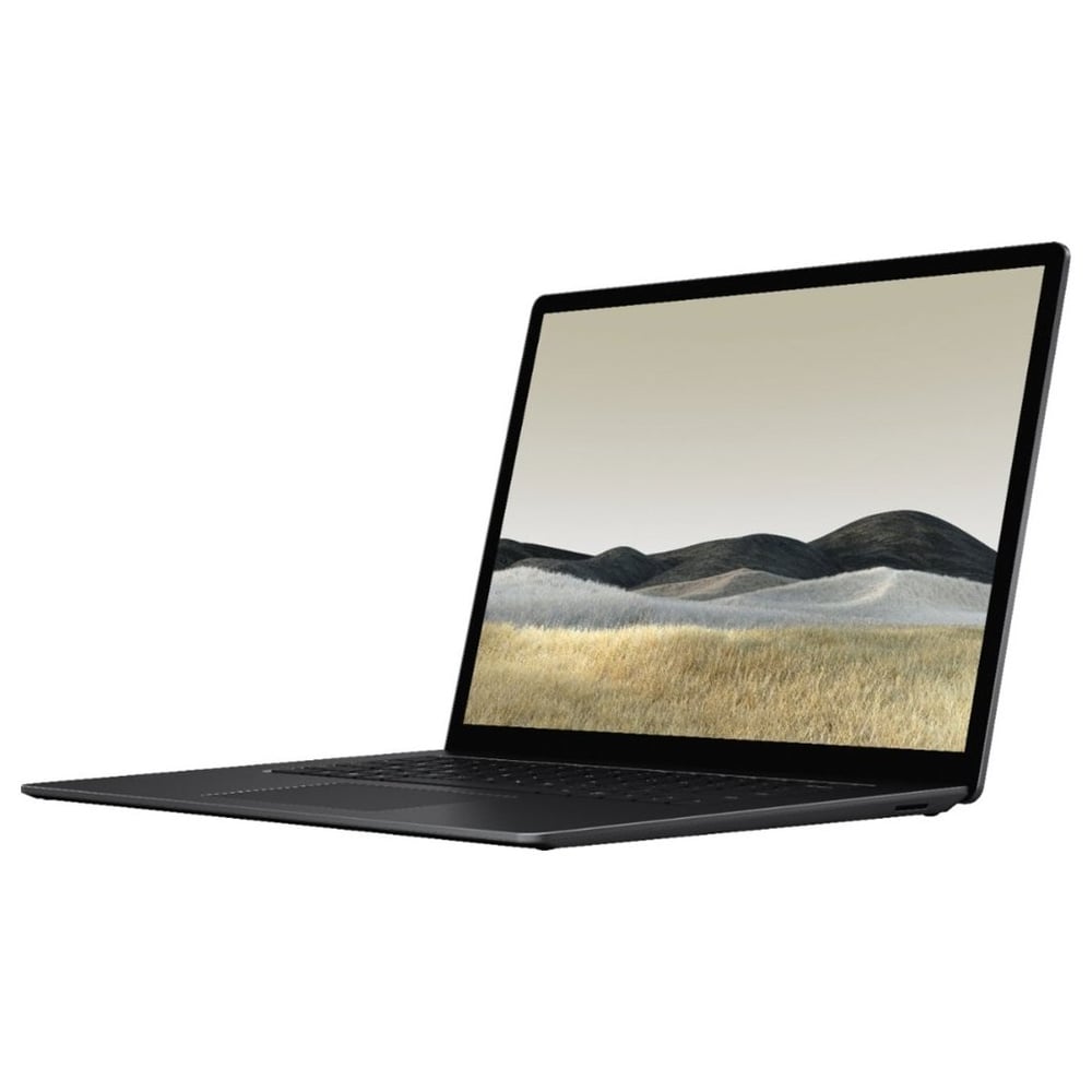 Microsoft Surface Laptop 3 - Ryzen 5 2.1GHz 8GB 256GB Shared Win10 15inch Matte Black English/Arabic Keyboard