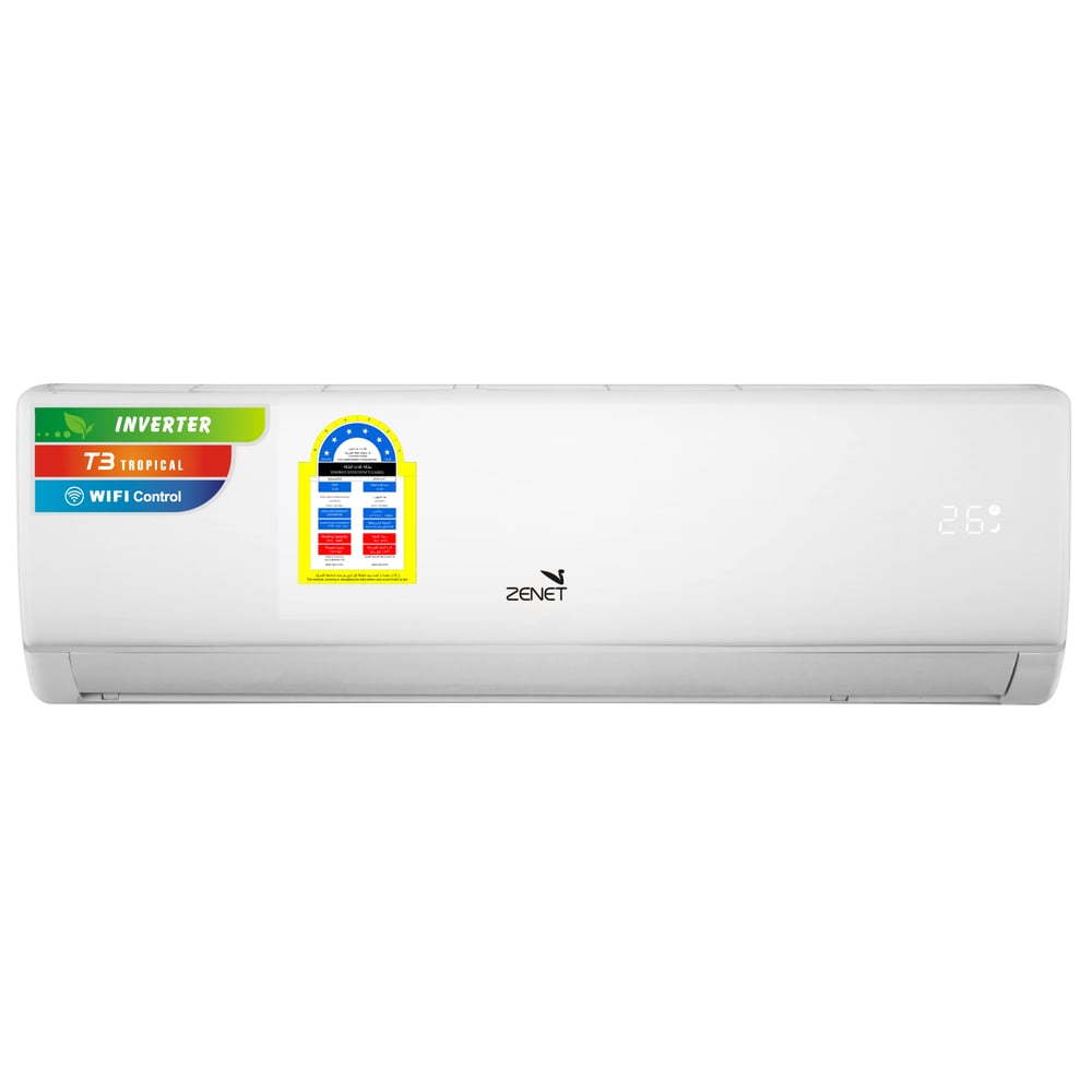 Zenet Invertor Split Air Conditioner 2 ton ZINV24CRWF