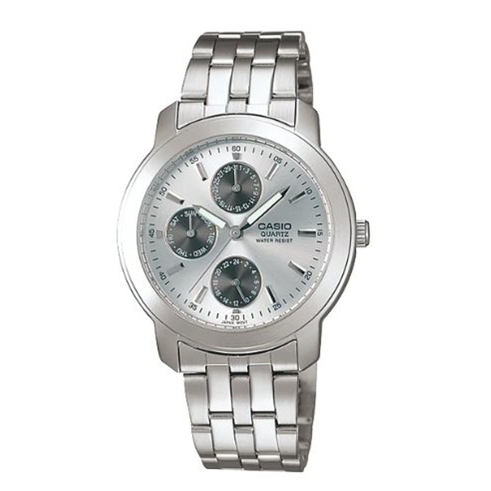 Casio Silver Stainless Steel Men Watch MTP-1192A-7ADF
