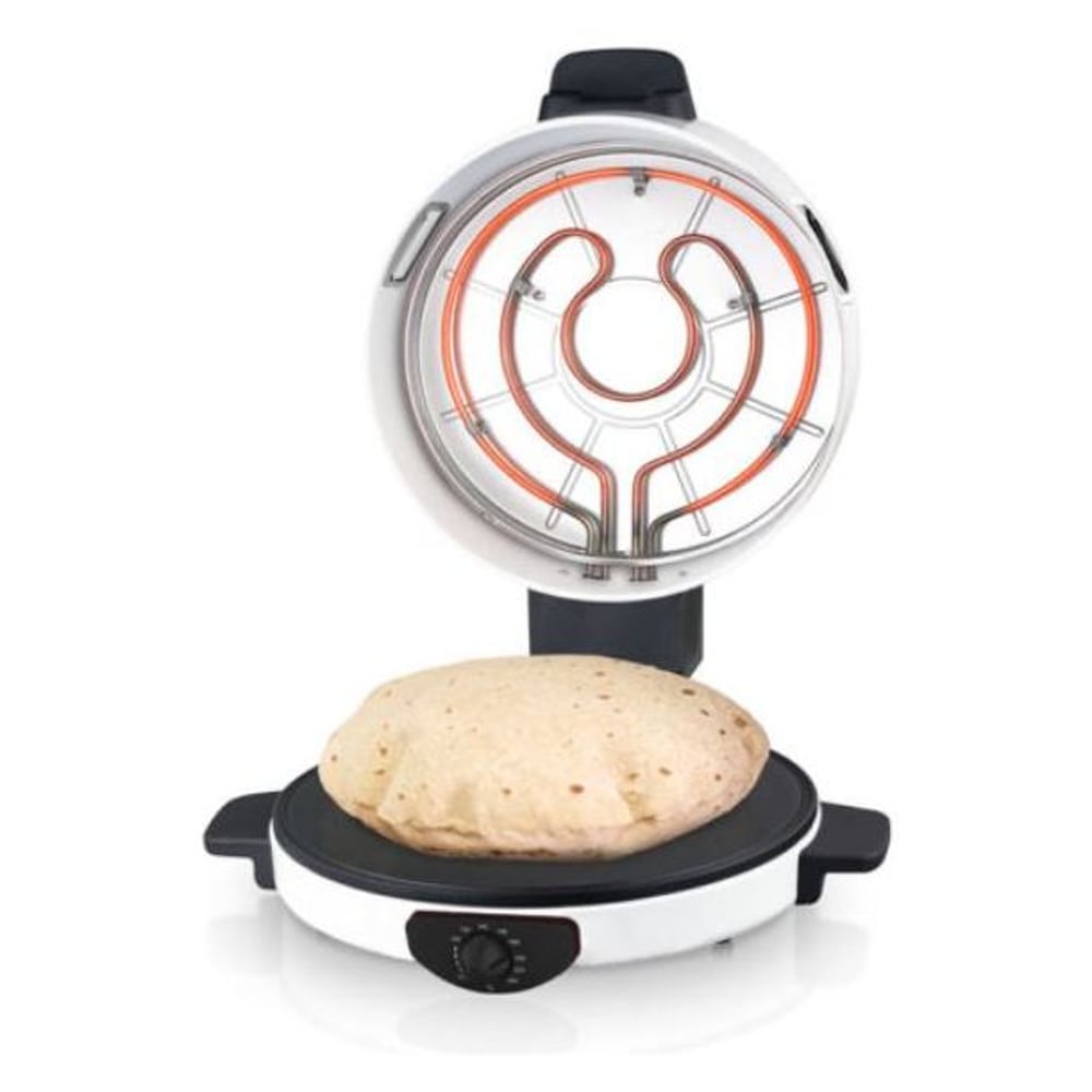 Saachi Roti/Tortilla/Pizza Bread Maker With Viewing Windo NL-RM-4980G-WH