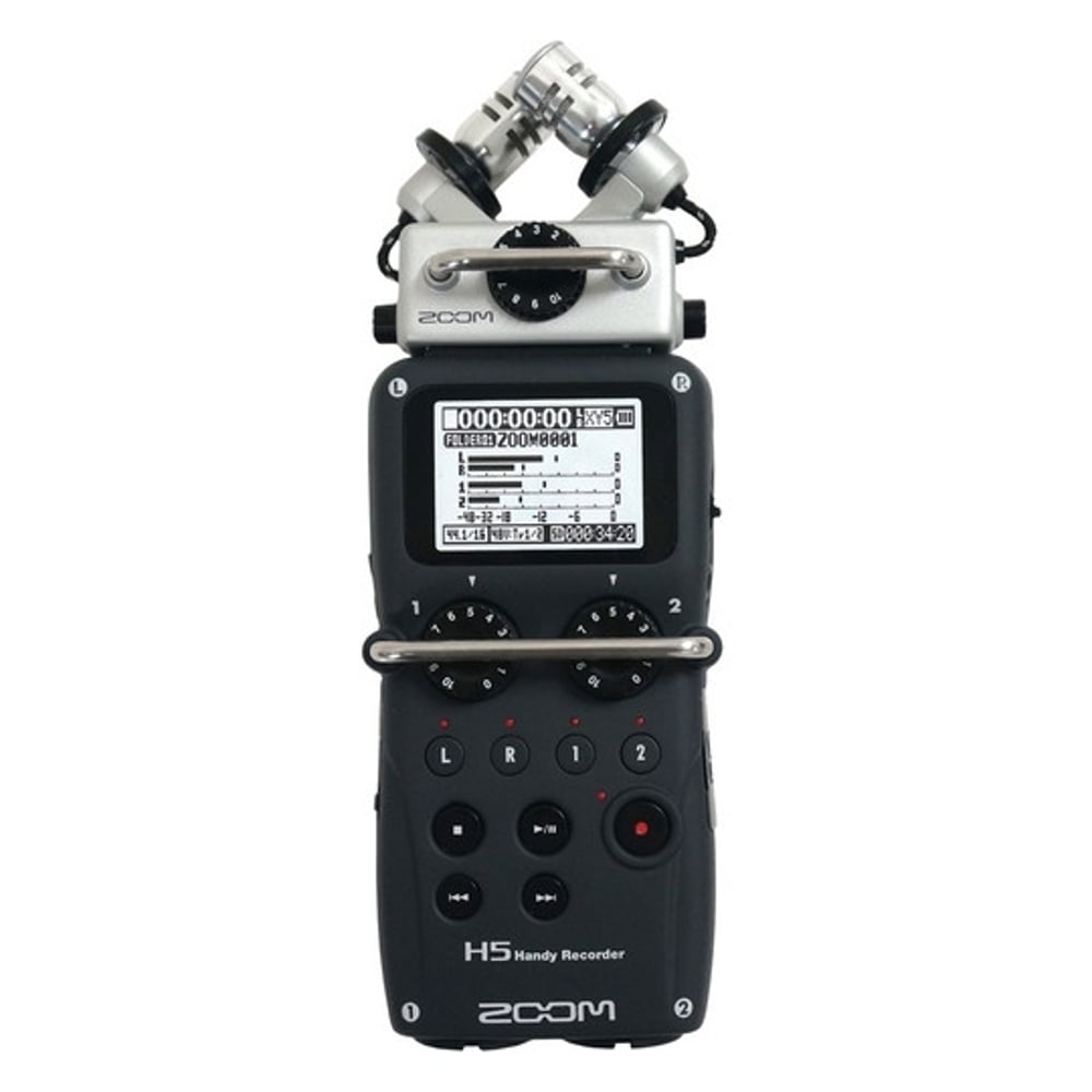 Zoom H5 Handy Recorder with Interch Microphone System