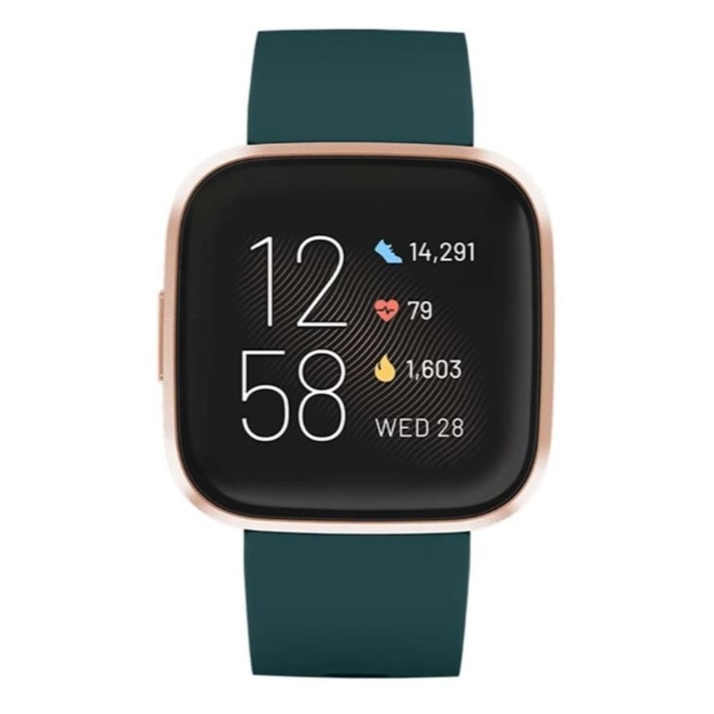 Fitbit Activity Tracker Versa 2 Emerald/Copper Rose