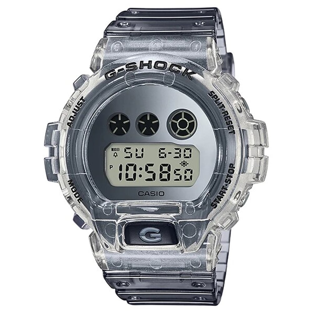 Casio DW-6900SK-1 G-Shock Skeleton Grey Resin Digital Watch Men