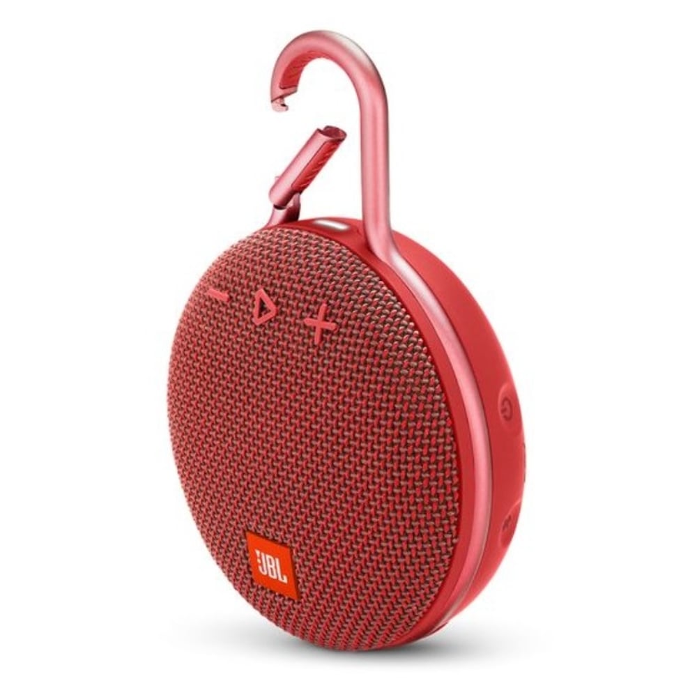 JBL CLIP3 Portable Bluetooth Speaker Fiesta Red