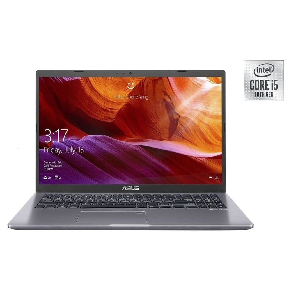 Asus X509JB-EJ005T Laptop - Core i5 1GHz 8GB 512GB 2GB Win10 15.6inch FHD Slate Grey English/Arabic Keyboard