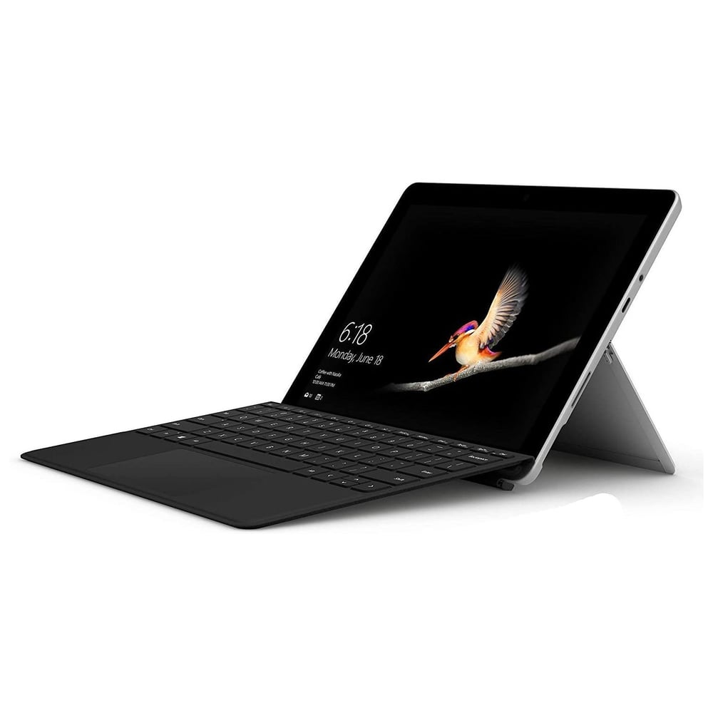 Microsoft Surface Go - Pentium Gold 1.6GHz 8GB 128GB Shared Win10s 10inch Silver + Type Cover Black