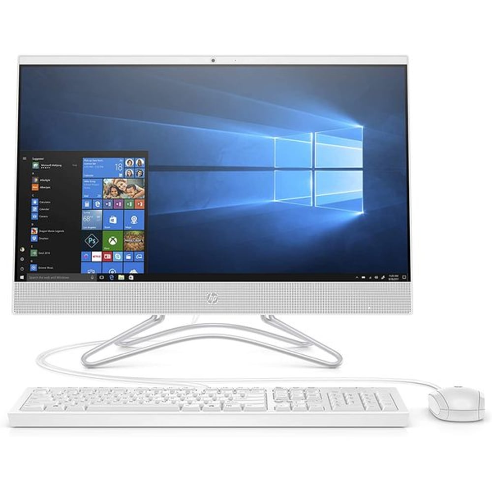 HP 22-DF0000 21U10EA All-in-One Desktop Corei3 1.2GHz 4GB 1TB Win10 White