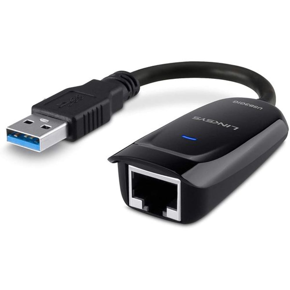 محول لينكسيز  USB 3.0  جيجابت إيثرنت أسود