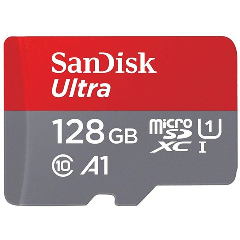 سانديسك ألترا  microSDXC A1  فئة  10  بطاقة ذاكرة  128  جيجا  SDSQUA4-128G-GN6MN