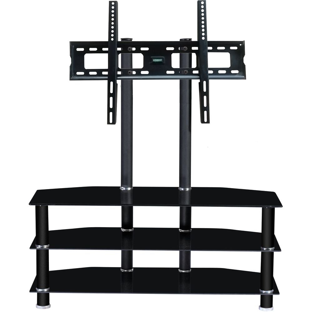 WB TV Stand with Bracket 32-65 Inches Black