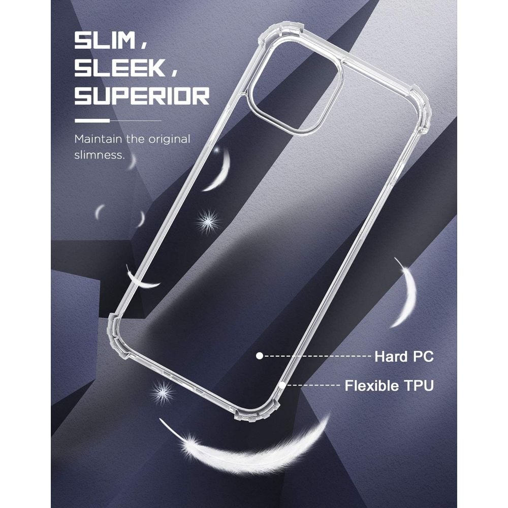 Glassology Acrylic Back Case Clear iPhone 12 Pro