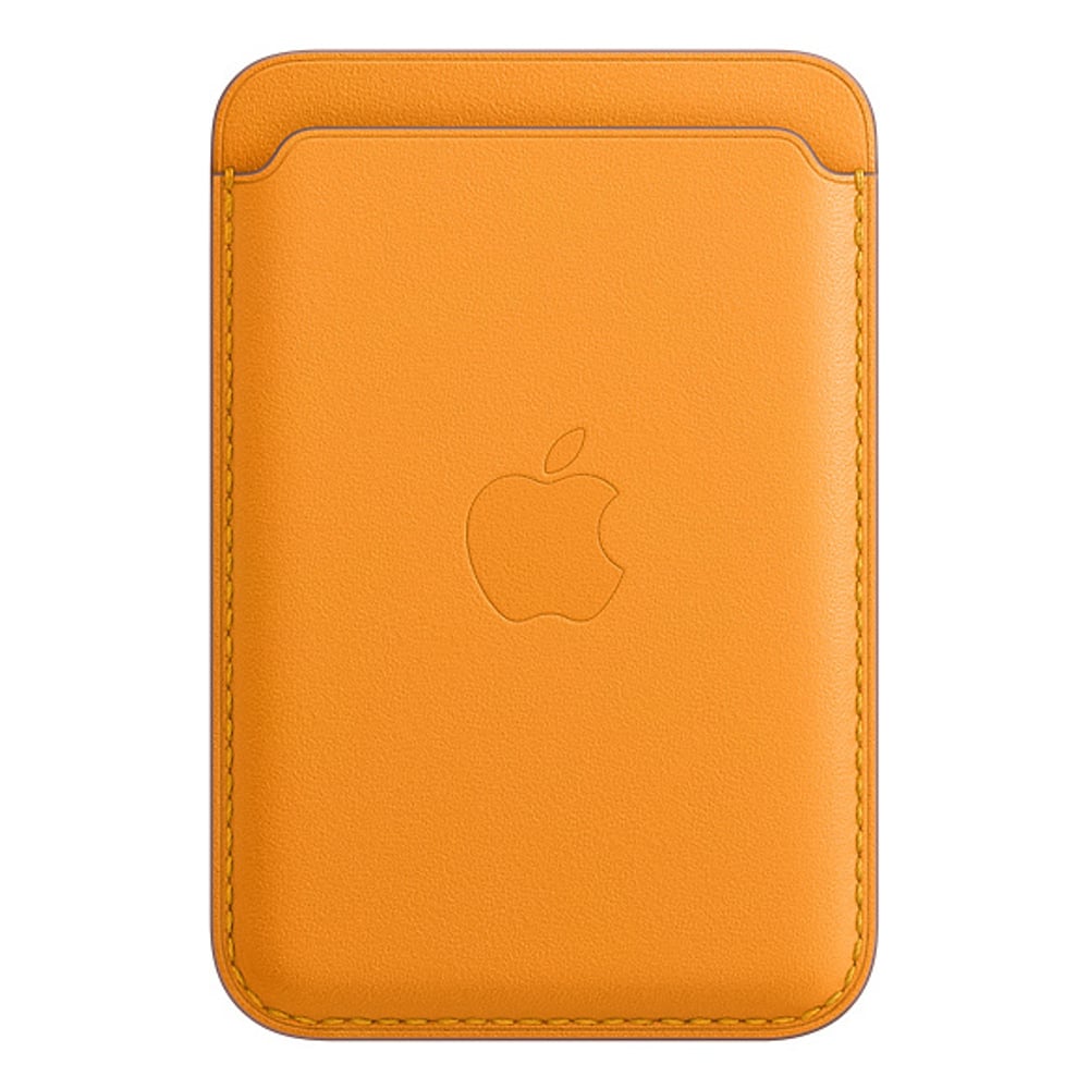 محفظة Apple iPhone الجلدية مع MagSafe - كاليفورنيا الخشخاش