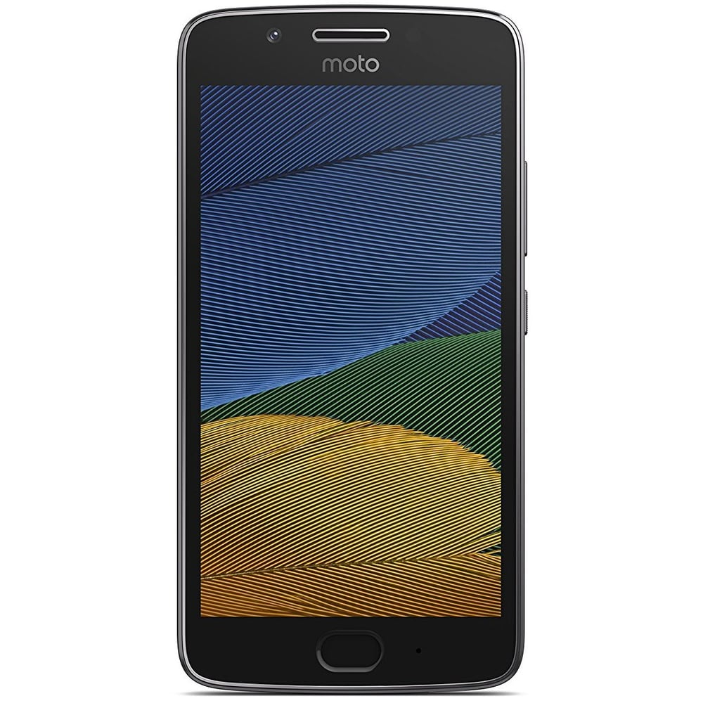 Moto G5 4G Dual Sim Smartphone 16GB Lunar Grey