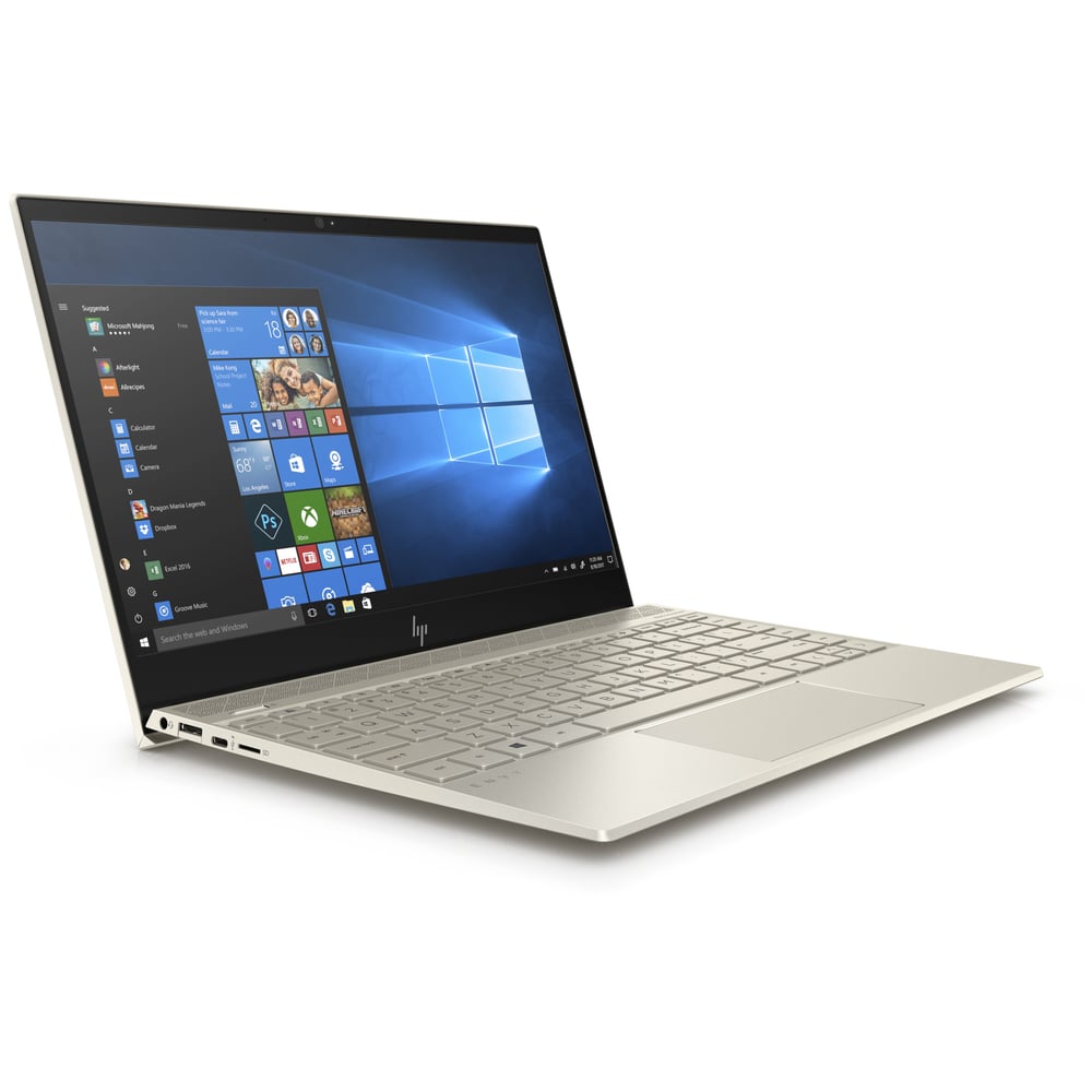 HP ENVY 13-AH0000NE Laptop - Core i5 1.6GHz 8GB 256GB Shared Win10 13.3inch FHD Pale Gold