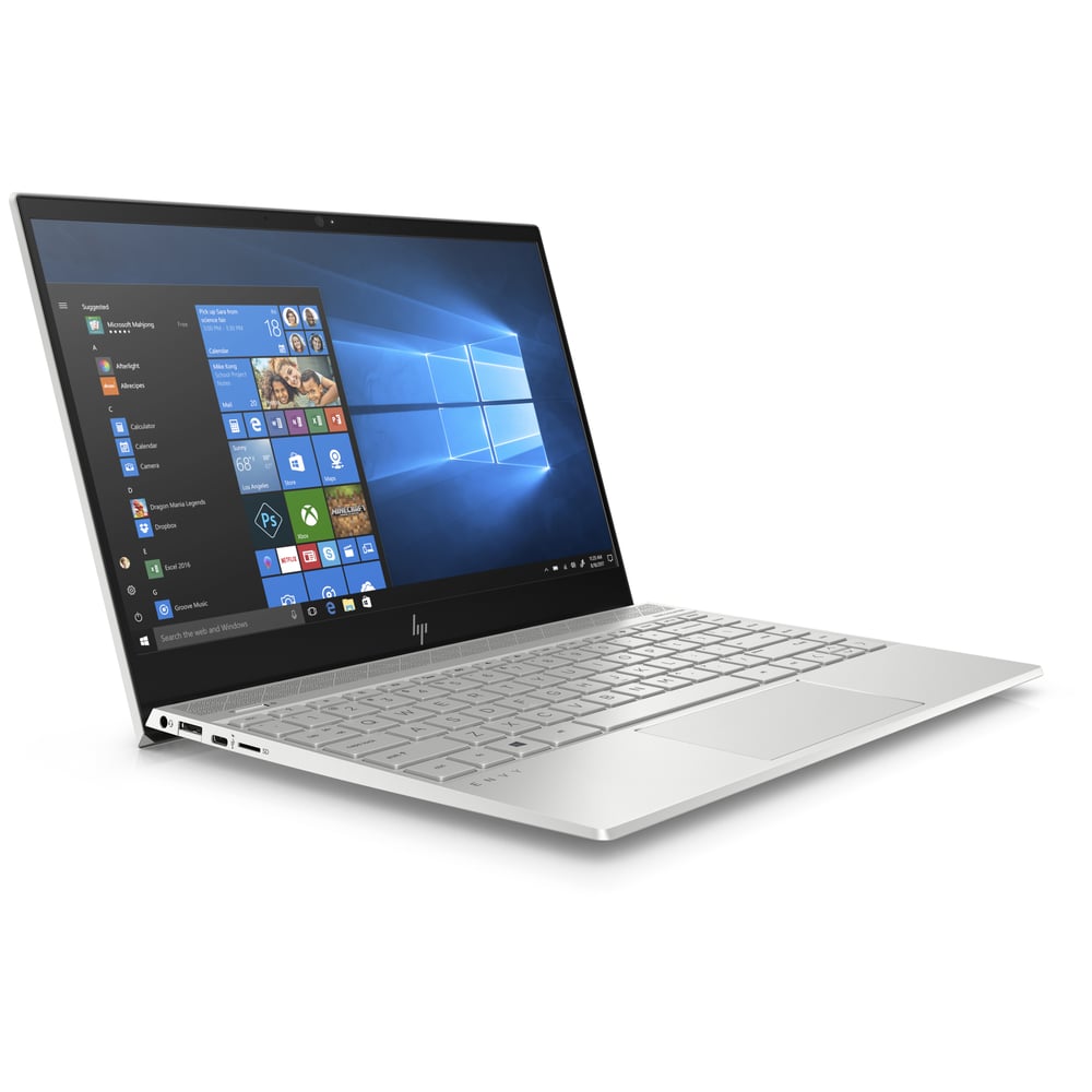 HP ENVY 13-AH0003NE Laptop - Corei7 1.8GHz 8GB 512GB Shared Win10 13.3inch FHD Silver