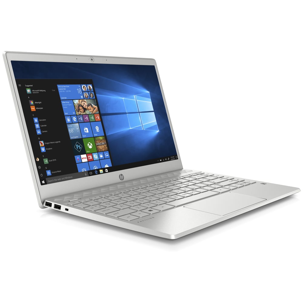 HP Pavilion 13-AN0007NE Laptop - Core i7 1.8GHz 8GB 256GB Shared Win10 13.3inch FHD Silver