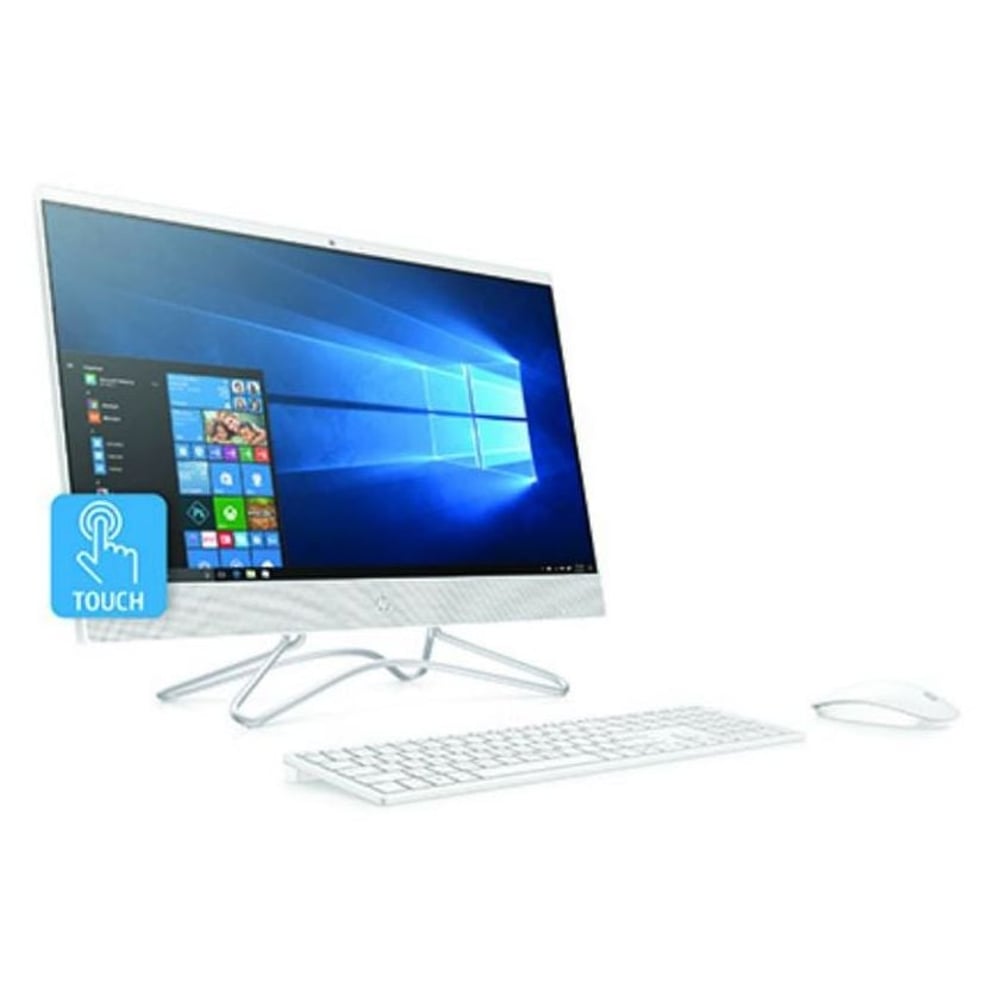 HP All-in-One Desktop - 8th Gen Core i5 1.6GHz 8GB 1TB+16GB 2GB Win10 23.8inch FHD Snow White 24-F0000NE