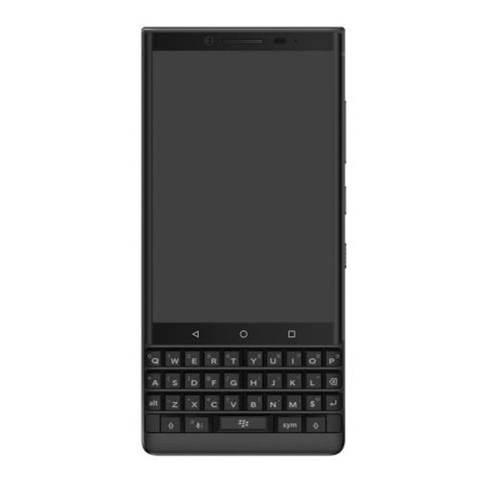 هاتف بلاك بيري كي 2 أسود ثنائي الشريحة ذاكرة 128 جيجابايت