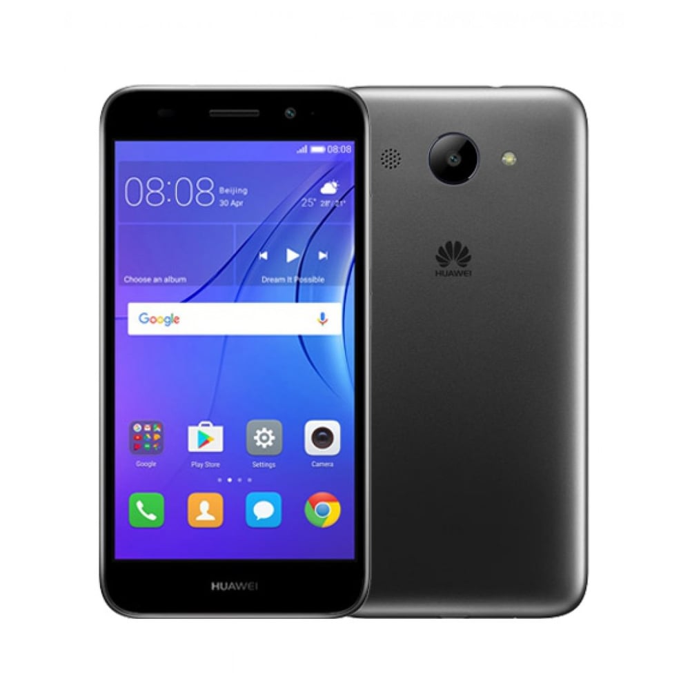 Huawei Y3 2018 4G LTE Dual Sim Smartphone 8GB Grey CAG-L22