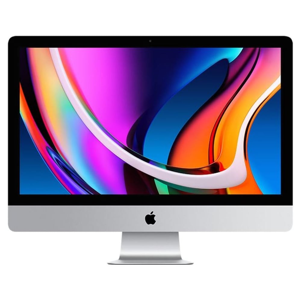Apple iMac Retina 5K 27-inch (2020) - Intel Core i5 / 8GB RAM / 512GB SSD / 4GB AMD Radeon Pro 5300 / macOS Catalina / English Keyboard / Silver / Middle East Version - [MXWU2ZS/A]