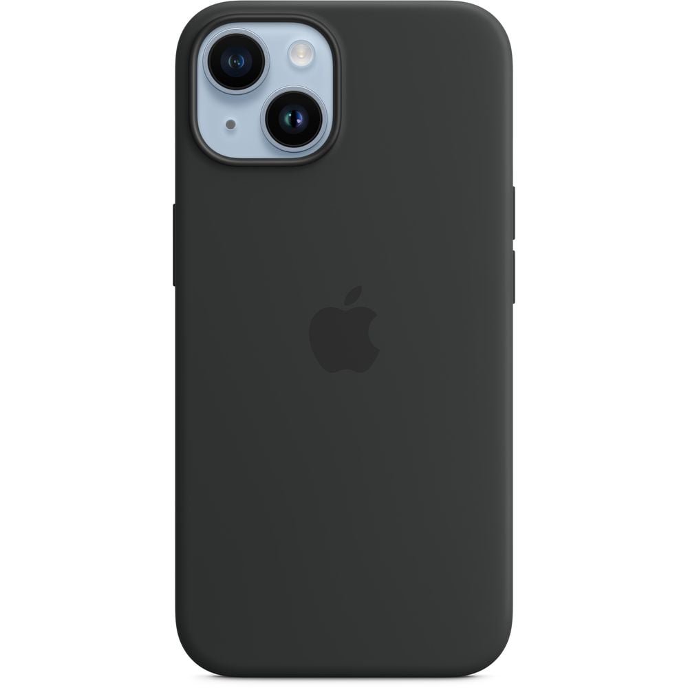 Apple iPhone 14 Pro Silicone Case Midnight with MagSafe