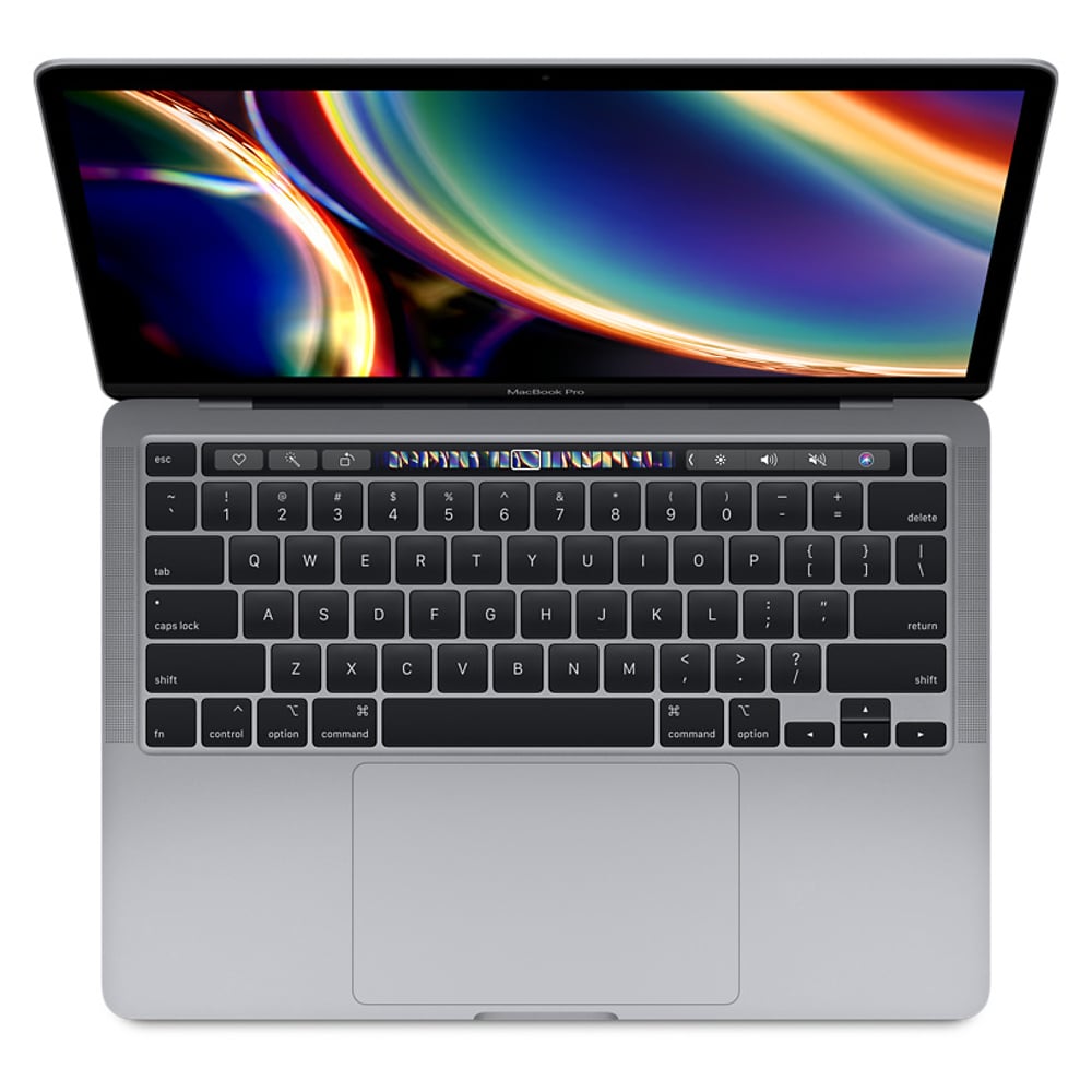 MacBook Pro 13-inch with Touch Bar and Touch ID (2020) - Core i5 2GHz 16GB 512GB Shared Space Grey English/Arabic Keyboard - Middle East Version