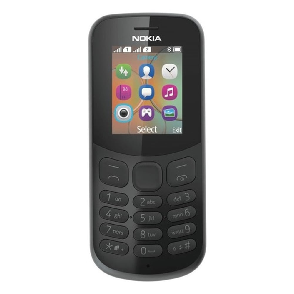 Nokia 130 ( 2017 ) Dual Sim Mobile Phone Black