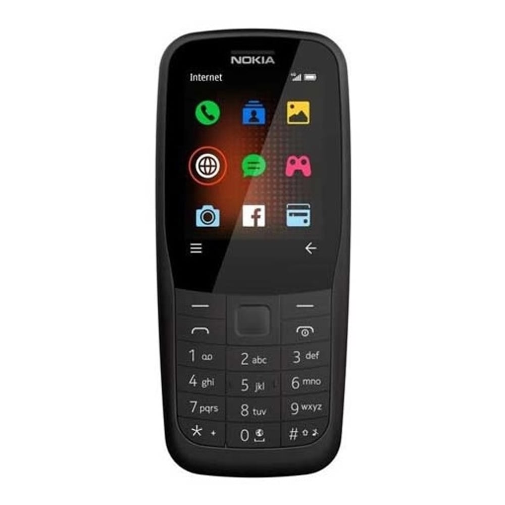 Nokia 220 4G Dual Sim Mobile Phone Black TA1155