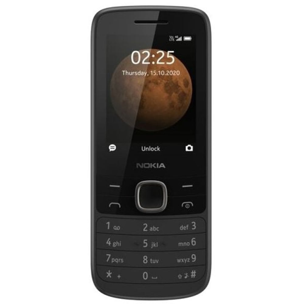 Nokia 225 4G TA-1279 DS Mobile Phone Black 4G Smartphone