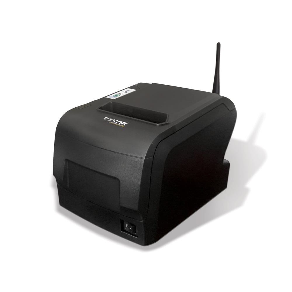 OSCAR POS88W 80mm Thermal Bill POS Receipt Printer Wireless+USB+Ethernet with Auto-Cutter Black