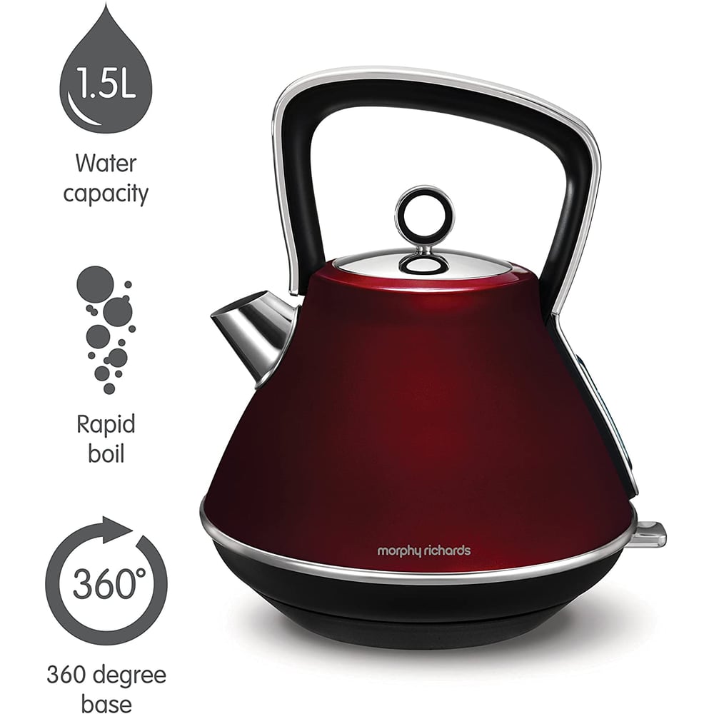 Buy Morphy Richards Evoke Pyramid Traditional Kettle Online in UAE