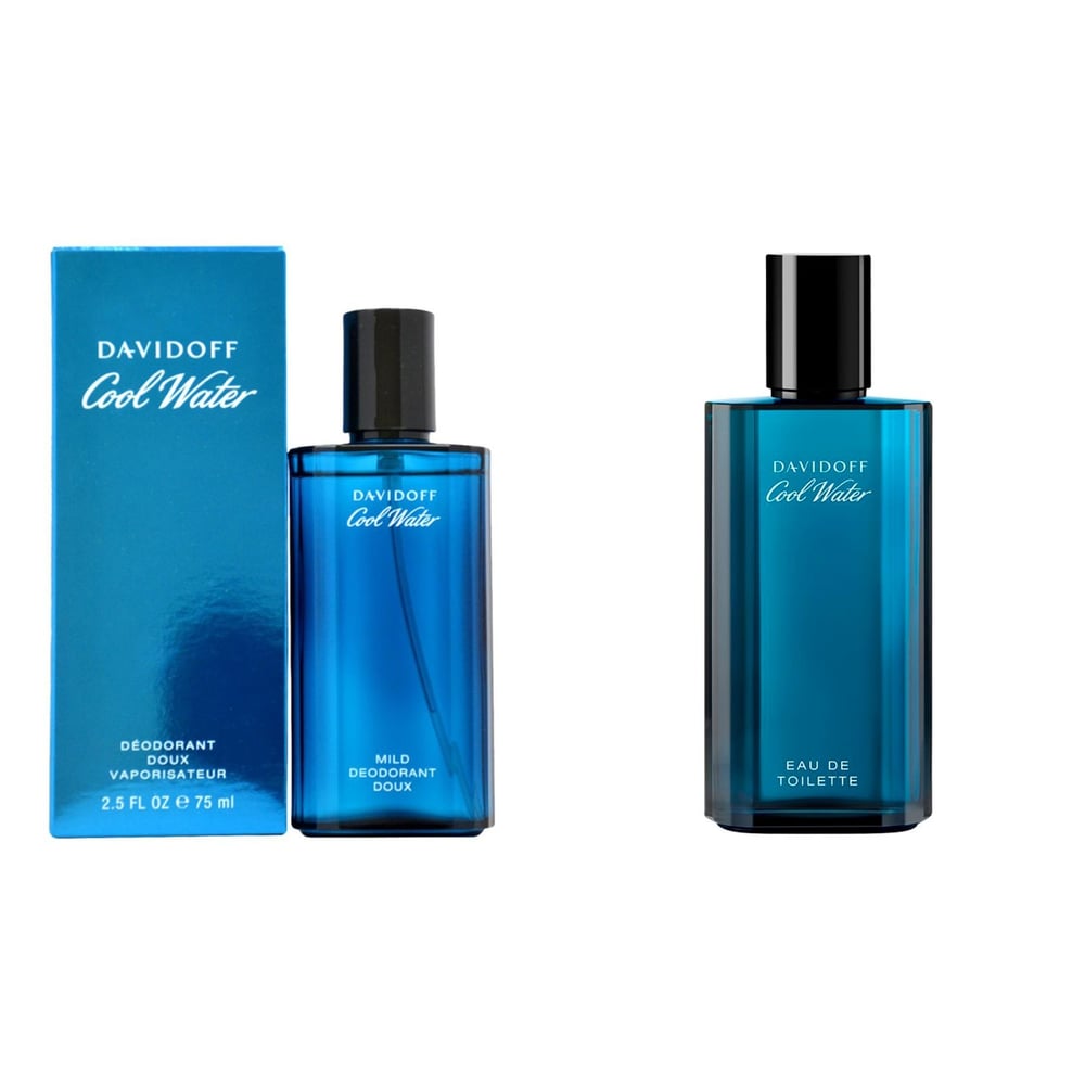 Davidoff Bundle Offer of Cool water EDT 125 ML + Deo for Men 75 ml