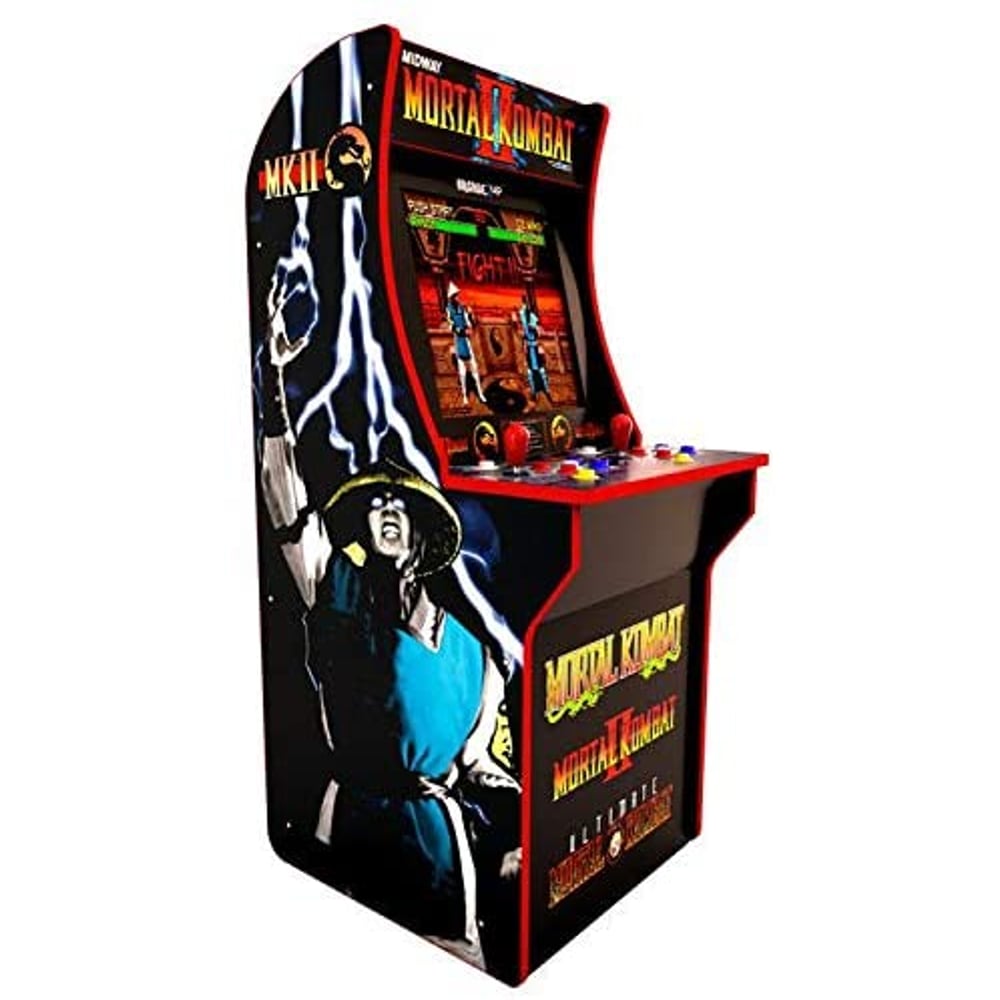 Arcade1Up Mortal Kombat Arcade Cabinet 3 in 1 Games