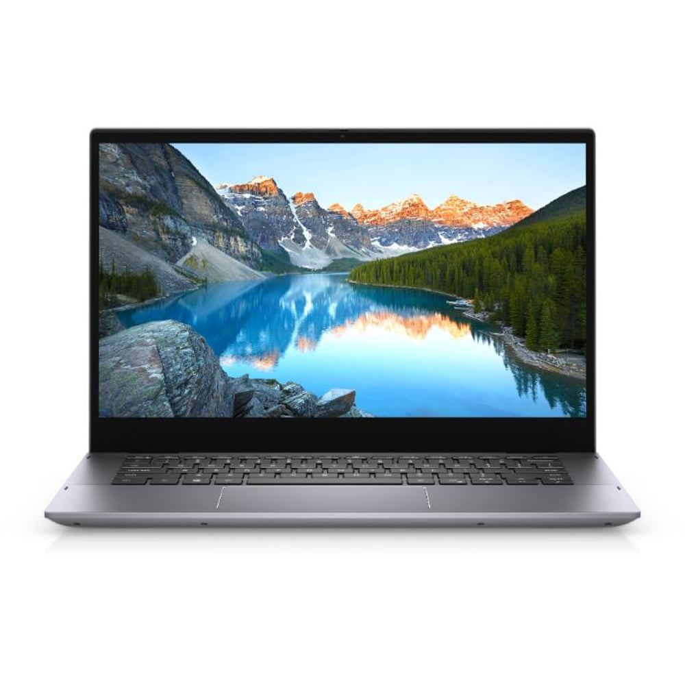 Dell Inspiron 5406 2-in-1 Touchscreen Laptop - Core i5 2.4GHz 8GB 256GB Shared Win10 14inch HD Titan Grey English Keyboard