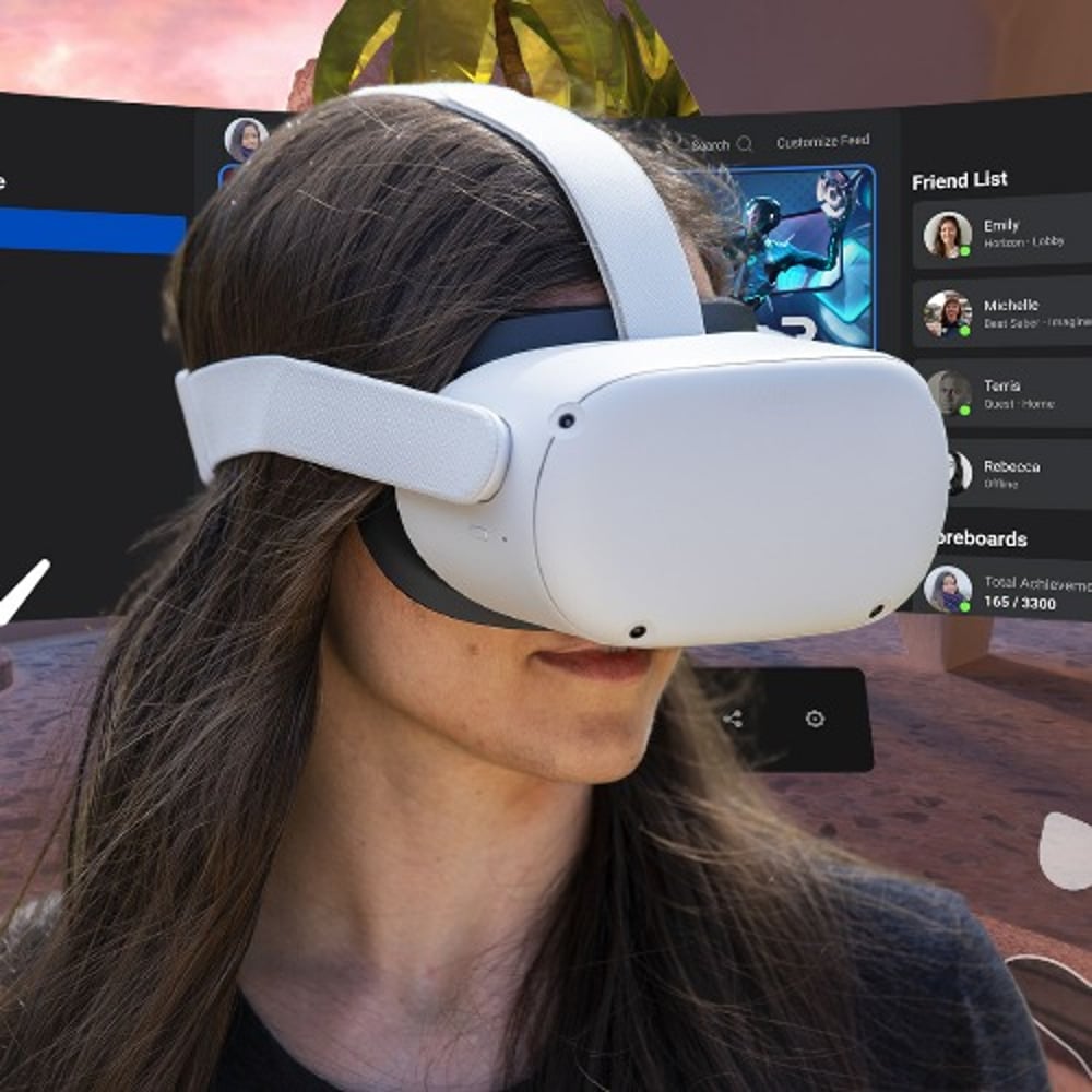 Buy Oculus Quest 2 Advanced All-in-One VR Headset 64GB Online In UAE ...