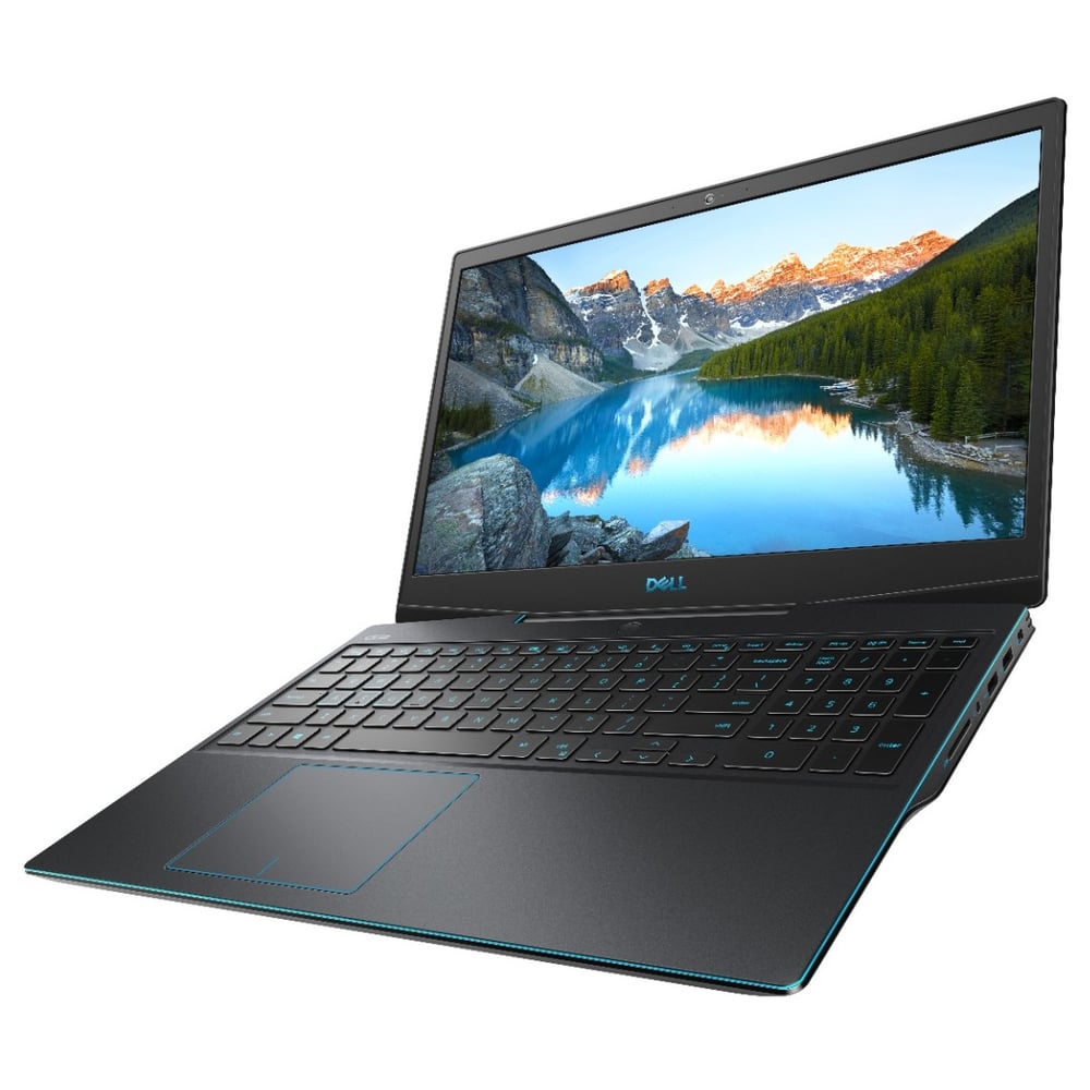Dell 3500-G3-8300-BLK Gaming Laptop - Core i7 2.6GHz 16GB 1TB + 256GB 4GB Win10 15.6inch Black English/Arabic Keyboard