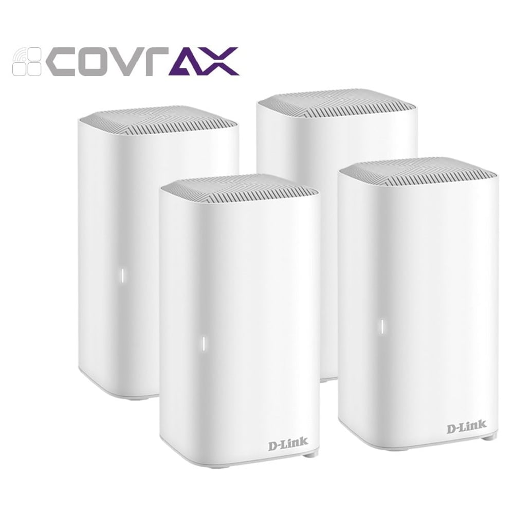 Dlink COVRX1874 Whole Home Wi-Fi6 Mesh System 4 Pack