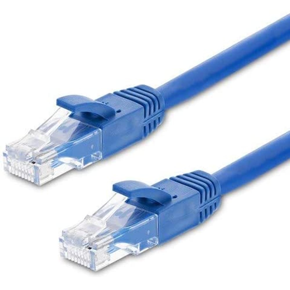 S-TEK RJ45 Cat6 Ethernet Patch Internet Cable blue 10 MTR
