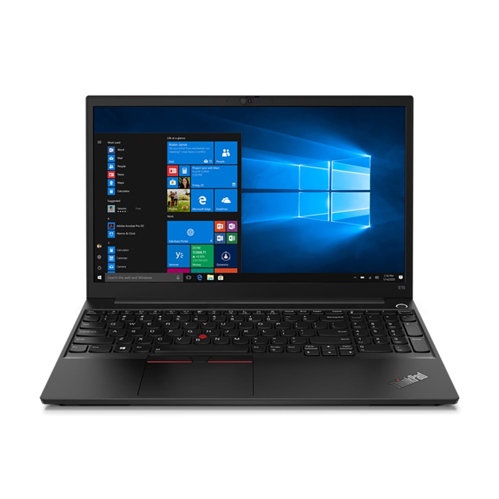 لينوفو  ThinkPad E15 20RD0082AD  كمبيوتر محمول الأساسية  i5 10210U 1.60GHz 8GB 256GB SSD Win10  برو  15.6inch UHD  الأسود