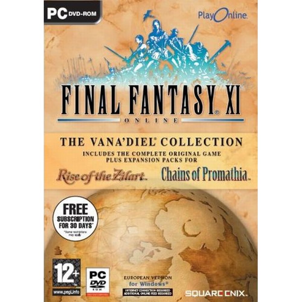 PC Final Fantasy Online The Vana'diel Collection
