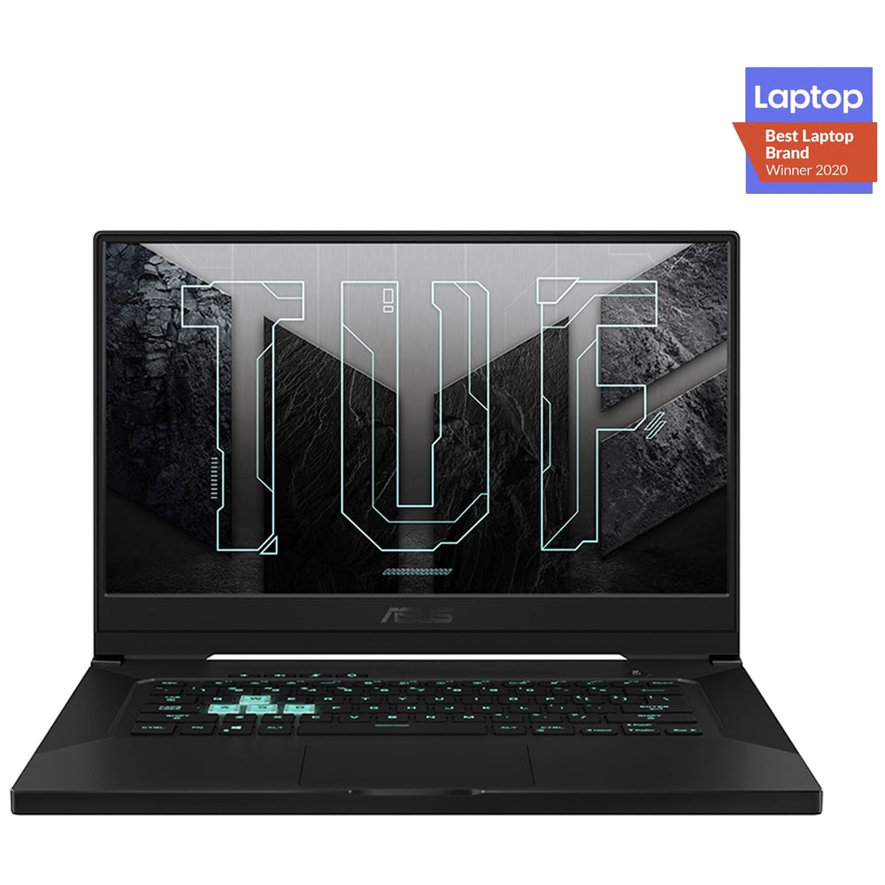 Asus TUF Dash F15 Gaming Laptop - 11th Gen Core i7 3.3GHz 16GB 1TB 4GB Win10 15.6inch FHD Eclipse Grey NVIDIA GeForce RTX 3050 Ti FX516PE HN023T (2021) Middle East Version