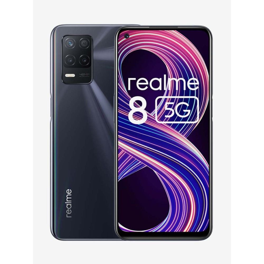 Realme 8 128GB Supersonic Black 5G Dual Sim Smartphone