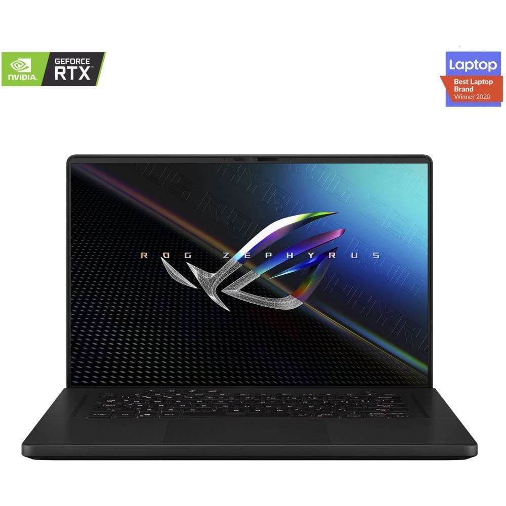 ASUS ROG Zephyrus M16 (2021) Gaming Laptop - 11th Gen / Intel Core i7-11800H / 16inch WQXGA / 16GB RAM / 1TB SSD / 6GB NVIDIA GeForce RTX 3060 Graphics / Windows 10 Home / English & Arabic Keyboard / Black / Middle East Version - [GU603HM-K8059T]