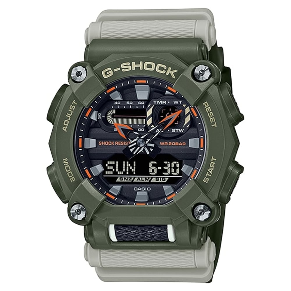 ساعة جي شوك GA-900HC-3ADR هيدن كوست للرجال