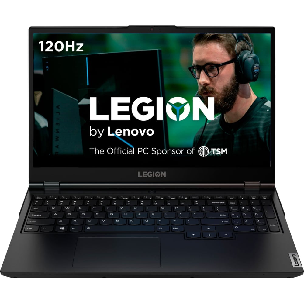 لاب توب لينوفو Legion 5 للألعاب Core i7-10750H 2.60 جيجاهرتز 32 جيجابايت 1 تيرابايت SSD Win10 15.6 بوصة FHD أسود 6 جيجابايت Nvidia GeForce GTX 1660ti