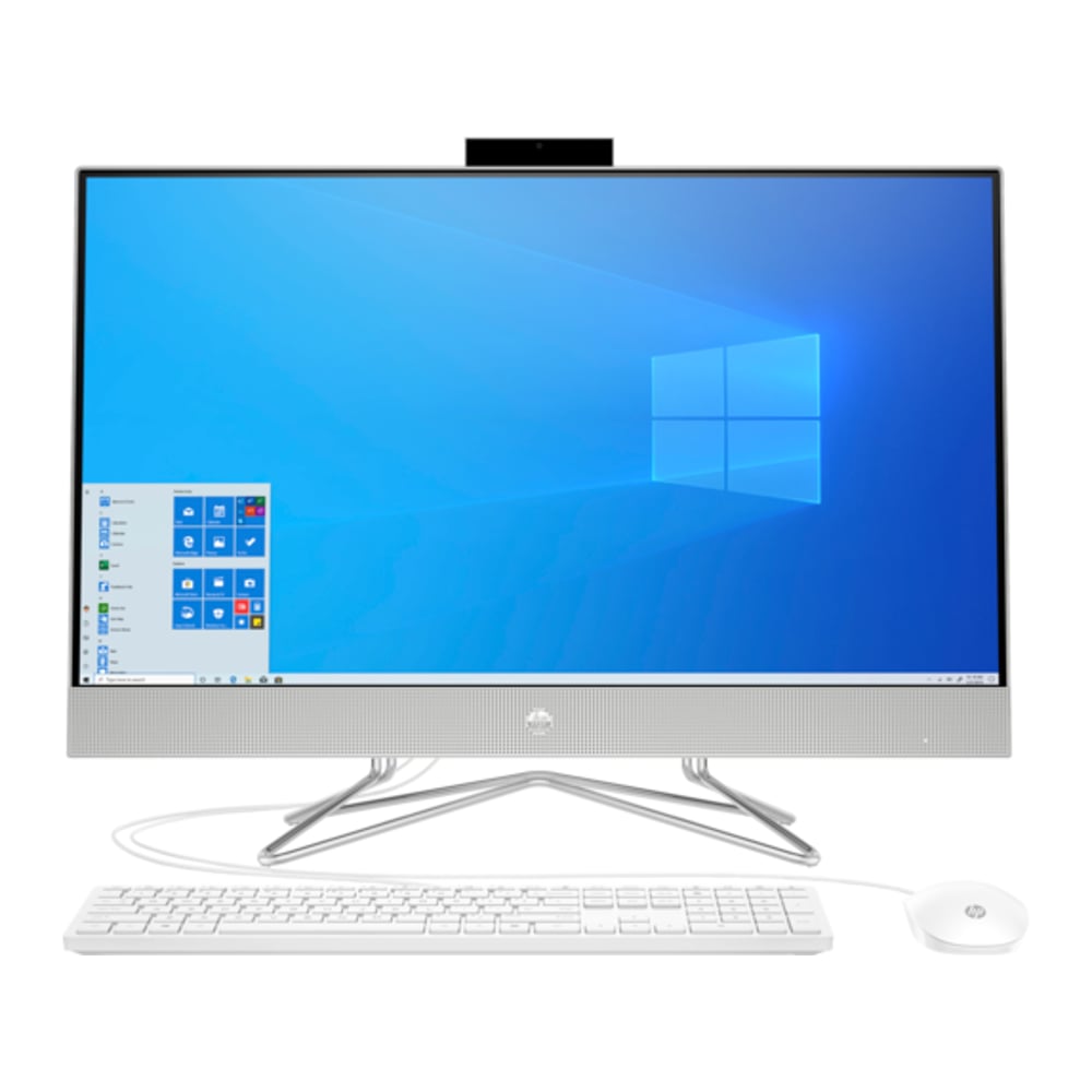 HP (2020) All-in-One Desktop - 11th Gen / Intel Core i7-1165G7 / 24inch FHD Touch / 1TB HDD+256GB SSD / 16GB RAM / Windows 10 S Mode / Silver - [24-DP1056QE]