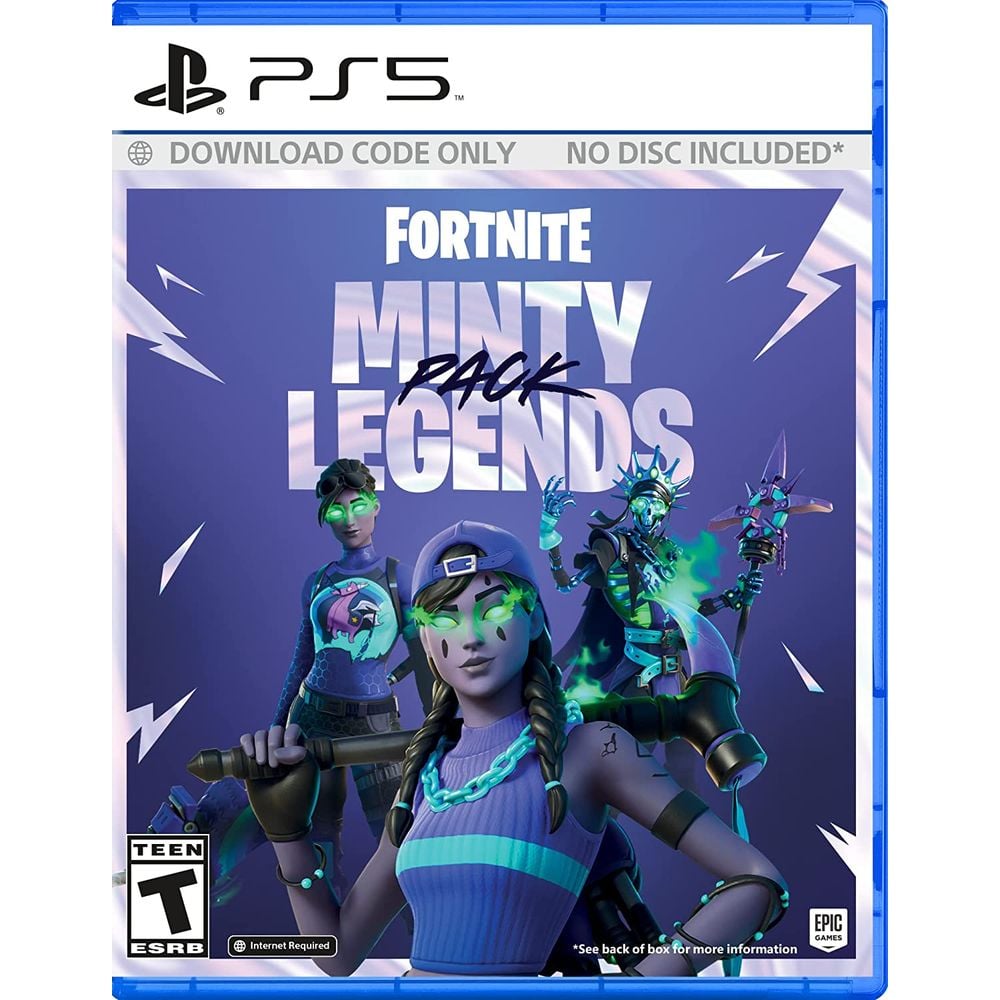 PS5 Fortnite Minty Legends Pack Game